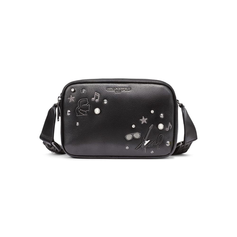 Paris Maybelle Pin Crossbody, Black/Dark Gunmetal :'D
